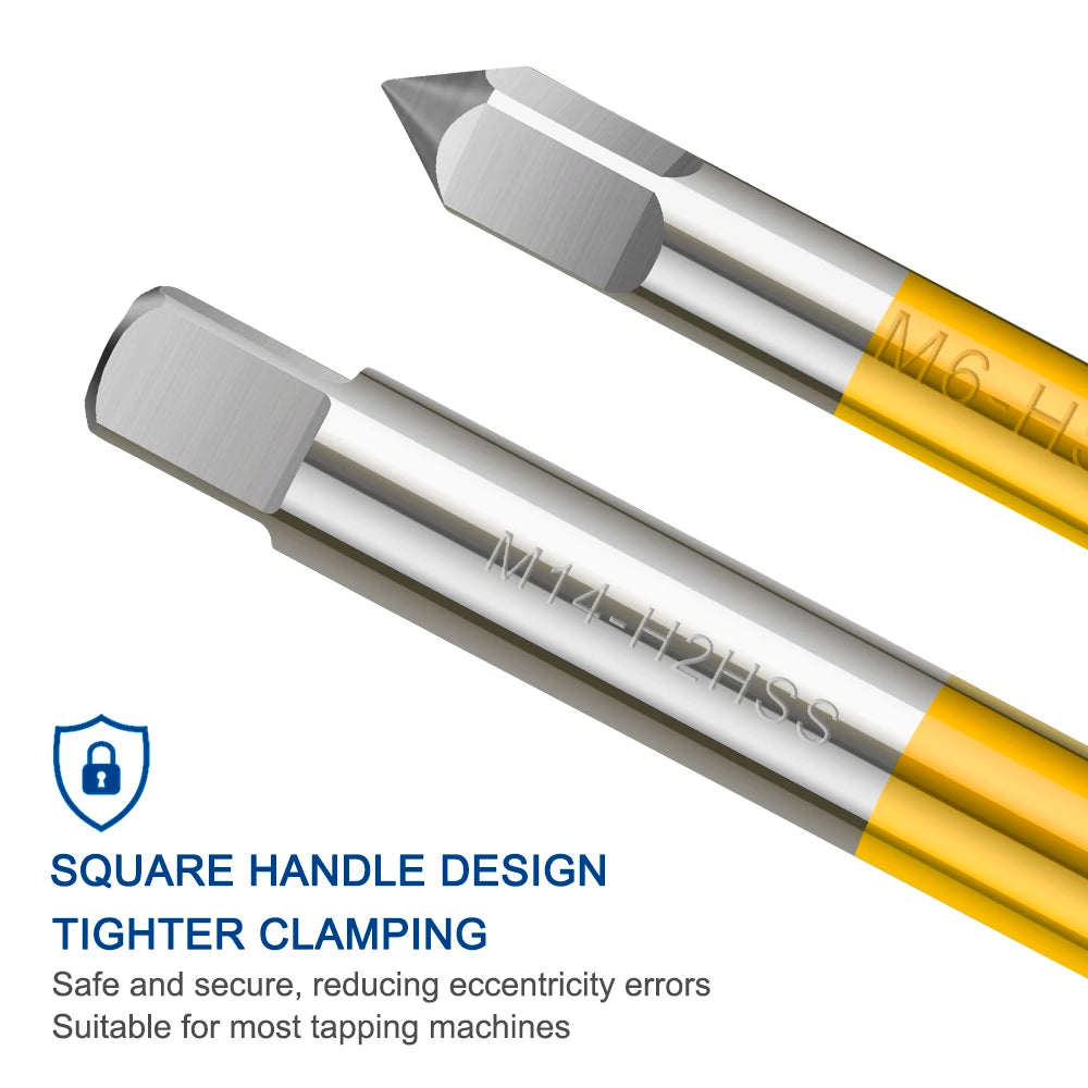 HSS Titanium Coated Tap Drill Bit Set for Precision Threading - Smarsty