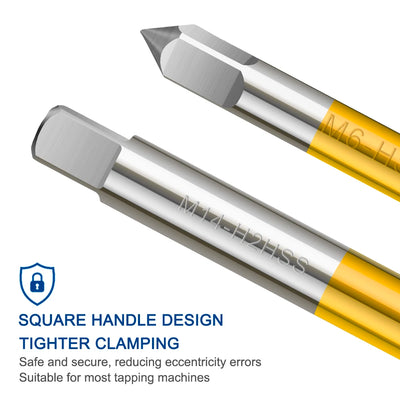 HSS Titanium Coated Tap Drill Bit Set for Precision Threading - Smarsty