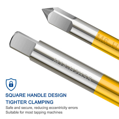 HSS Titanium Coated Tap Drill Bit Set for Precision Threading - Smarsty