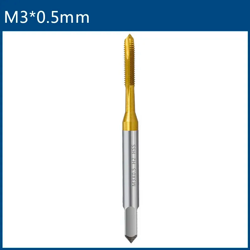 HSS Titanium Coated Tap Drill Bit Set for Precision Threading - Smarsty