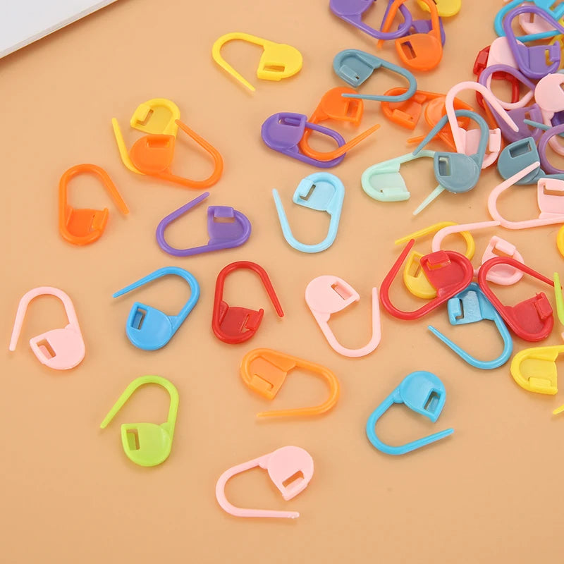 Mini Knitting Crochet Locking Stitch Markers Pack - Smarsty