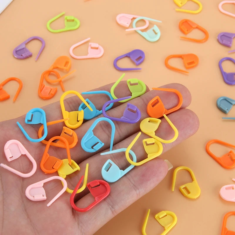 Mini Knitting Crochet Locking Stitch Markers Pack - Smarsty