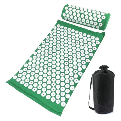 Acupressure Mat and Pillow Set for Pain Relief - Smarsty