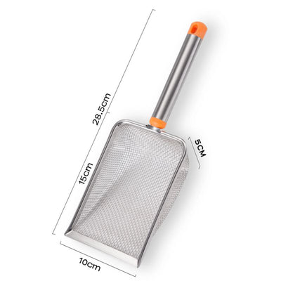 Stainless Steel Cat Litter Scoop with Long Handle - Smarsty