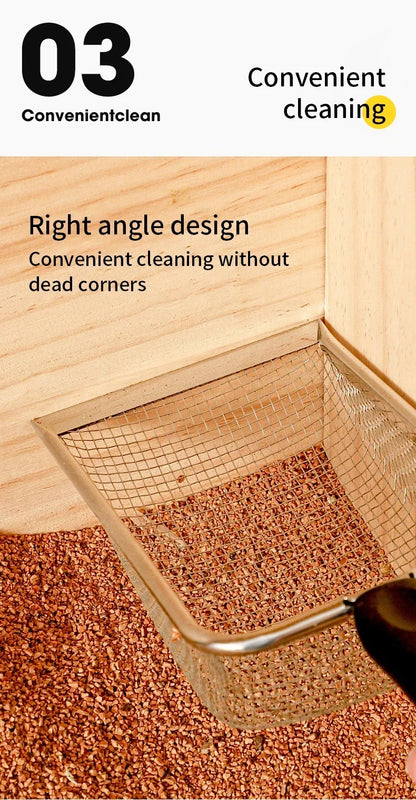 Stainless Steel Cat Litter Scoop with Fine Mesh Sifter - Smarsty