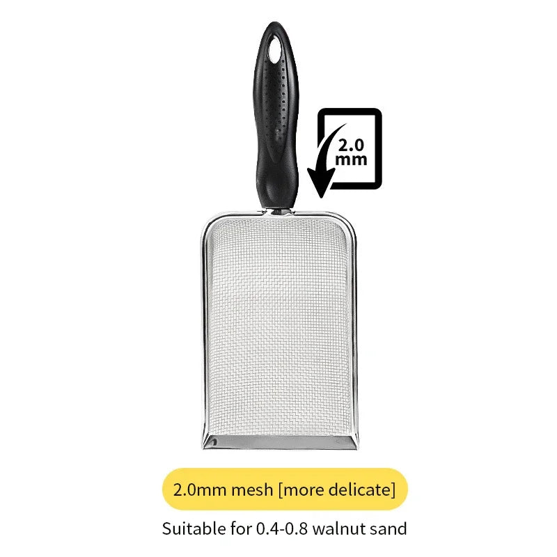 Stainless Steel Cat Litter Scoop with Fine Mesh Sifter - Smarsty