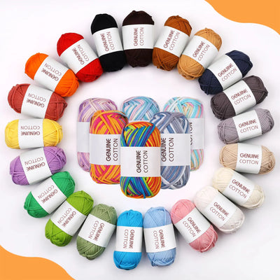 Crochet Yarn for Beginners Easy to See Stitches - Smarsty