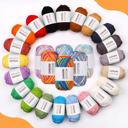 Crochet Yarn for Beginners Easy to See Stitches - Smarsty