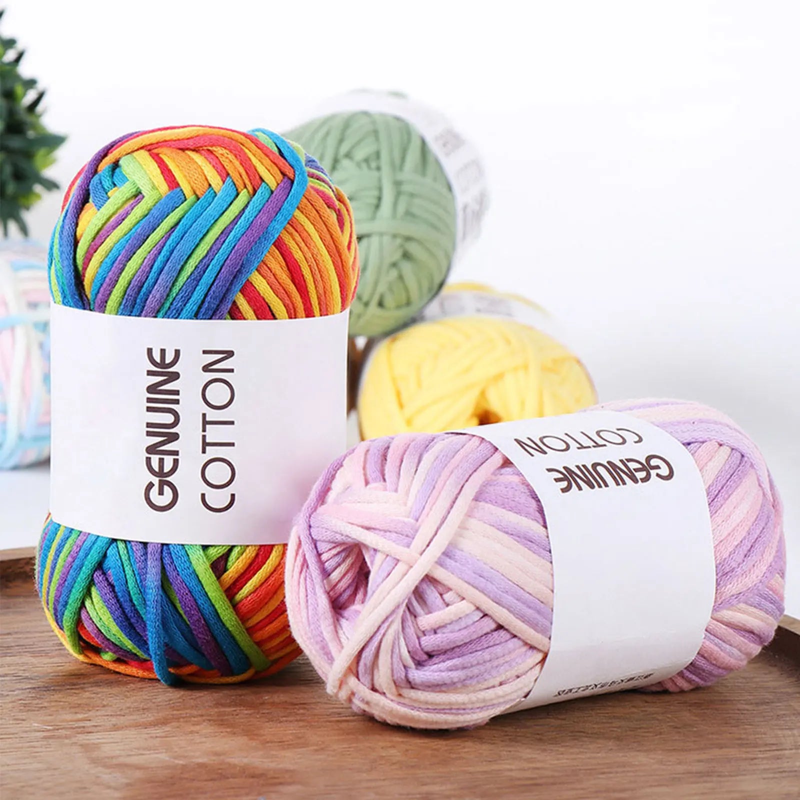 Crochet Yarn for Beginners Easy to See Stitches - Smarsty