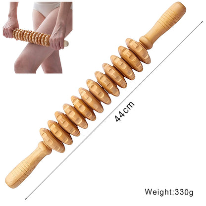 Wooden Lymphatic Drainage Massage Tools for Body Shaping - Smarsty