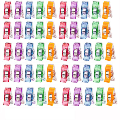 Colorful 50PCS Sewing Clips for Crafting and Binding - Smarsty
