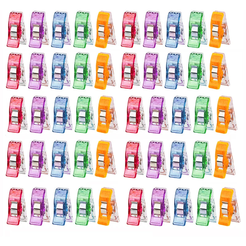 Colorful 50PCS Sewing Clips for Crafting and Binding - Smarsty