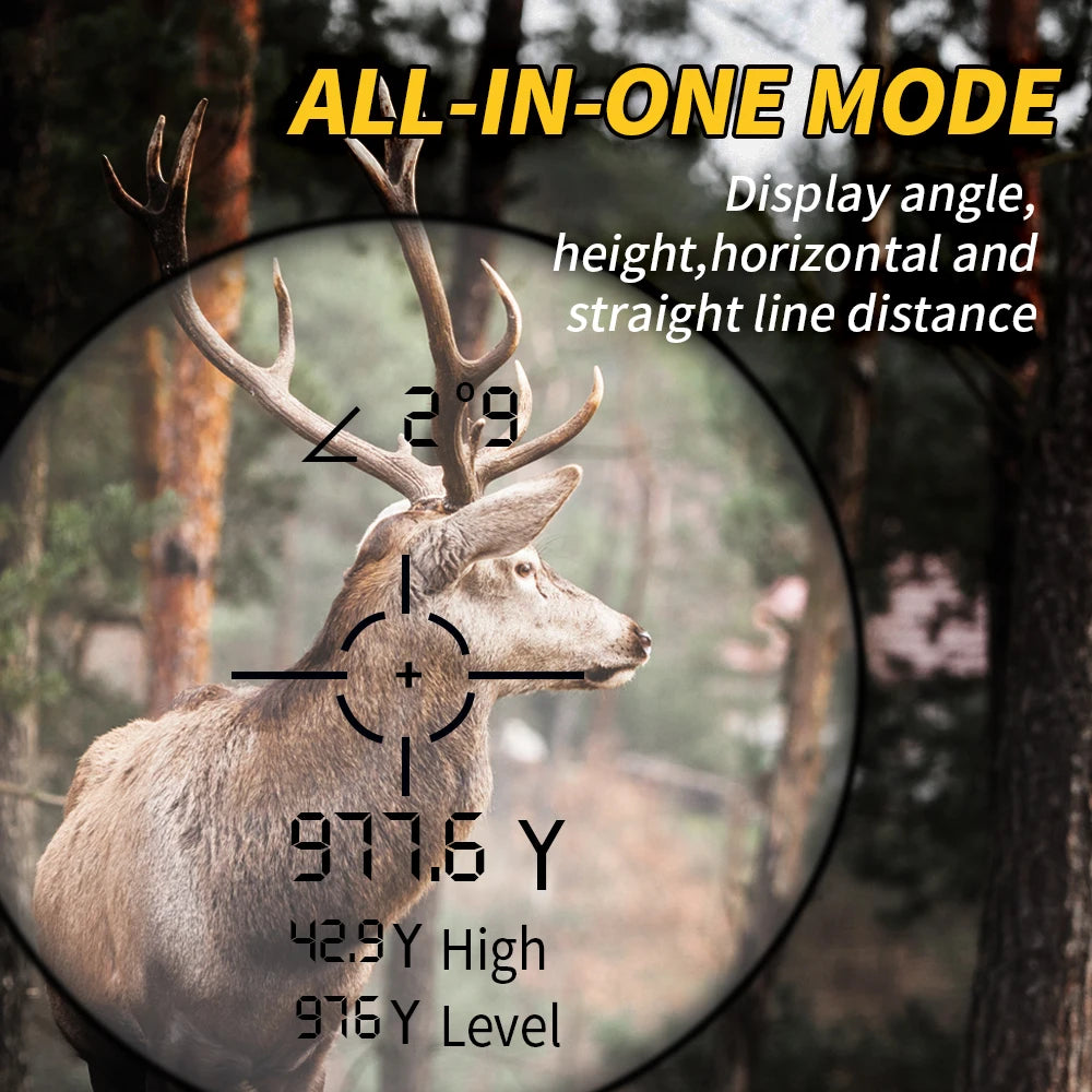 Revasri 600 1000M Laser Rangefinder for Accurate Hunting - Smarsty