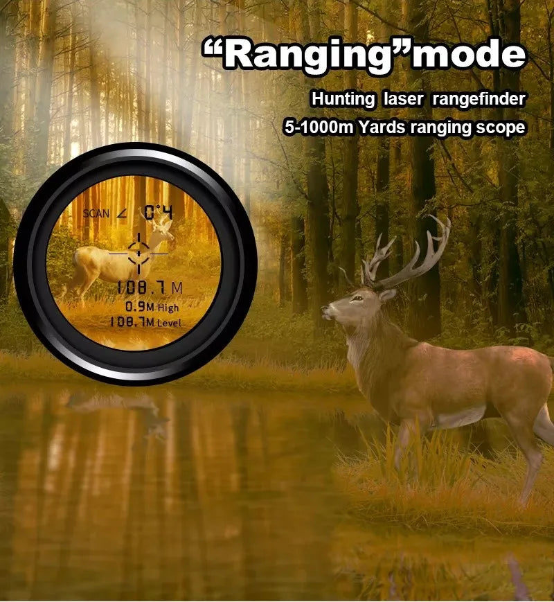 Revasri 600 1000M Laser Rangefinder for Accurate Hunting - Smarsty