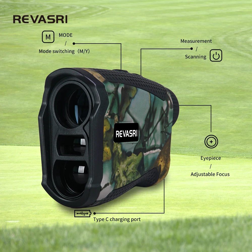 Revasri 600 1000M Laser Rangefinder for Accurate Hunting - Smarsty