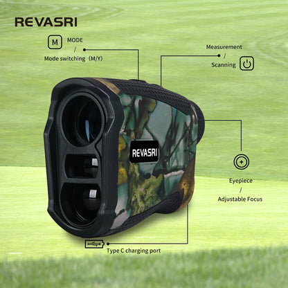 Revasri 600 1000M Laser Rangefinder for Accurate Hunting - Smarsty