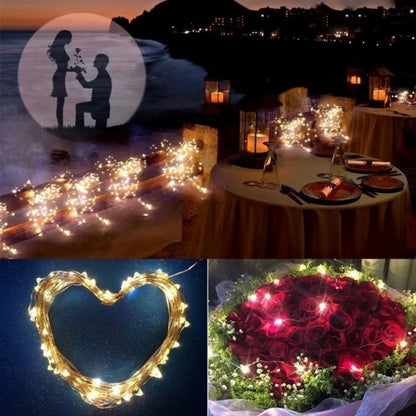 Waterproof Solar String Lights with 8 Modes for Outdoor Decor - Smarsty