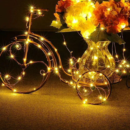 Waterproof Solar String Lights with 8 Modes for Outdoor Decor - Smarsty