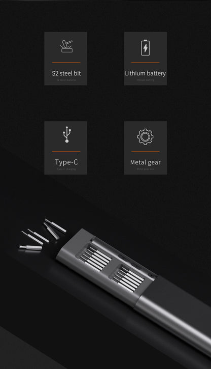 Portable Precision Electric Screwdriver Set for Easy Repairs - Smarsty