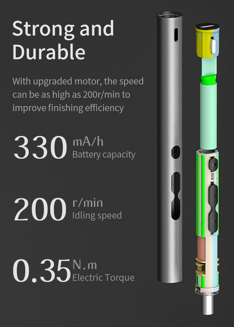 Portable Precision Electric Screwdriver Set for Easy Repairs - Smarsty