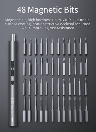 Portable Precision Electric Screwdriver Set for Easy Repairs - Smarsty