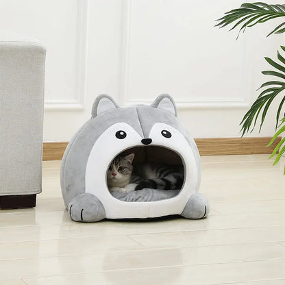 Soft Plush Cat Bed for Ultimate Comfort and Support - Smarsty