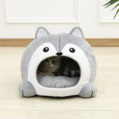 Soft Plush Cat Bed for Ultimate Comfort and Support - Smarsty