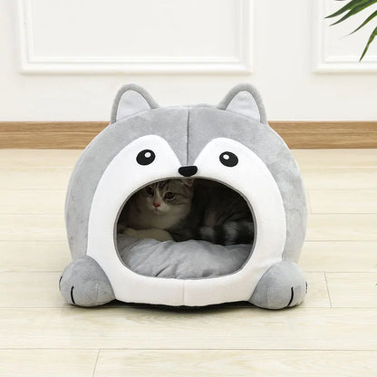 Soft Plush Cat Bed for Ultimate Comfort and Support - Smarsty