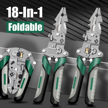 Multifunctional Electrician Pliers for Easy Wire Stripping - Smarsty