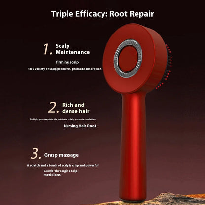 Electric Massage Comb with Red Light Therapy for Hair Growth - Smarsty