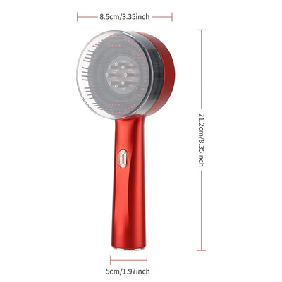 Electric Massage Comb with Red Light Therapy for Hair Growth - Smarsty