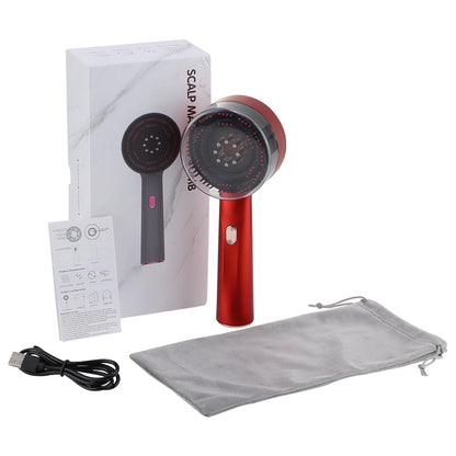 Electric Massage Comb with Red Light Therapy for Hair Growth - Smarsty