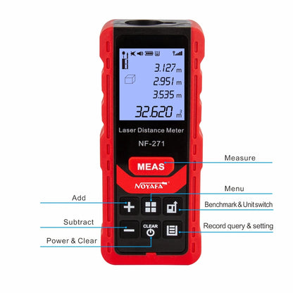 Noyafa NF-271 Laser Distance Meter for Accurate Measurements - Smarsty