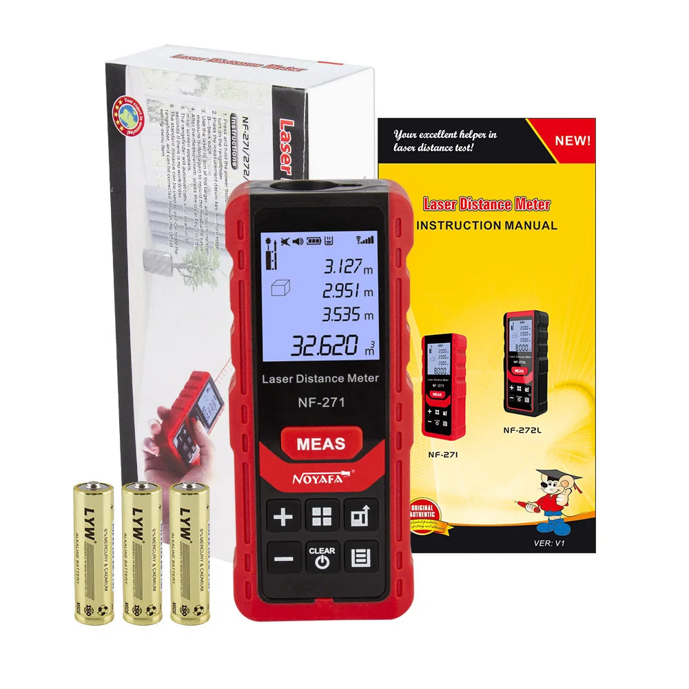 Noyafa NF-271 Laser Distance Meter for Accurate Measurements - Smarsty