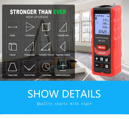 Noyafa NF-271 Laser Distance Meter for Accurate Measurements - Smarsty
