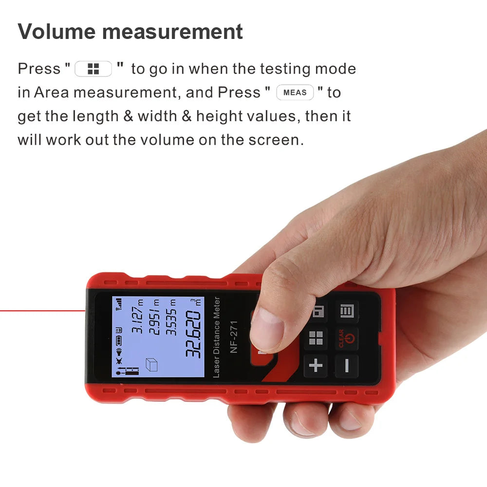 Noyafa NF-271 Laser Distance Meter with Accurate Measurement - Smarsty