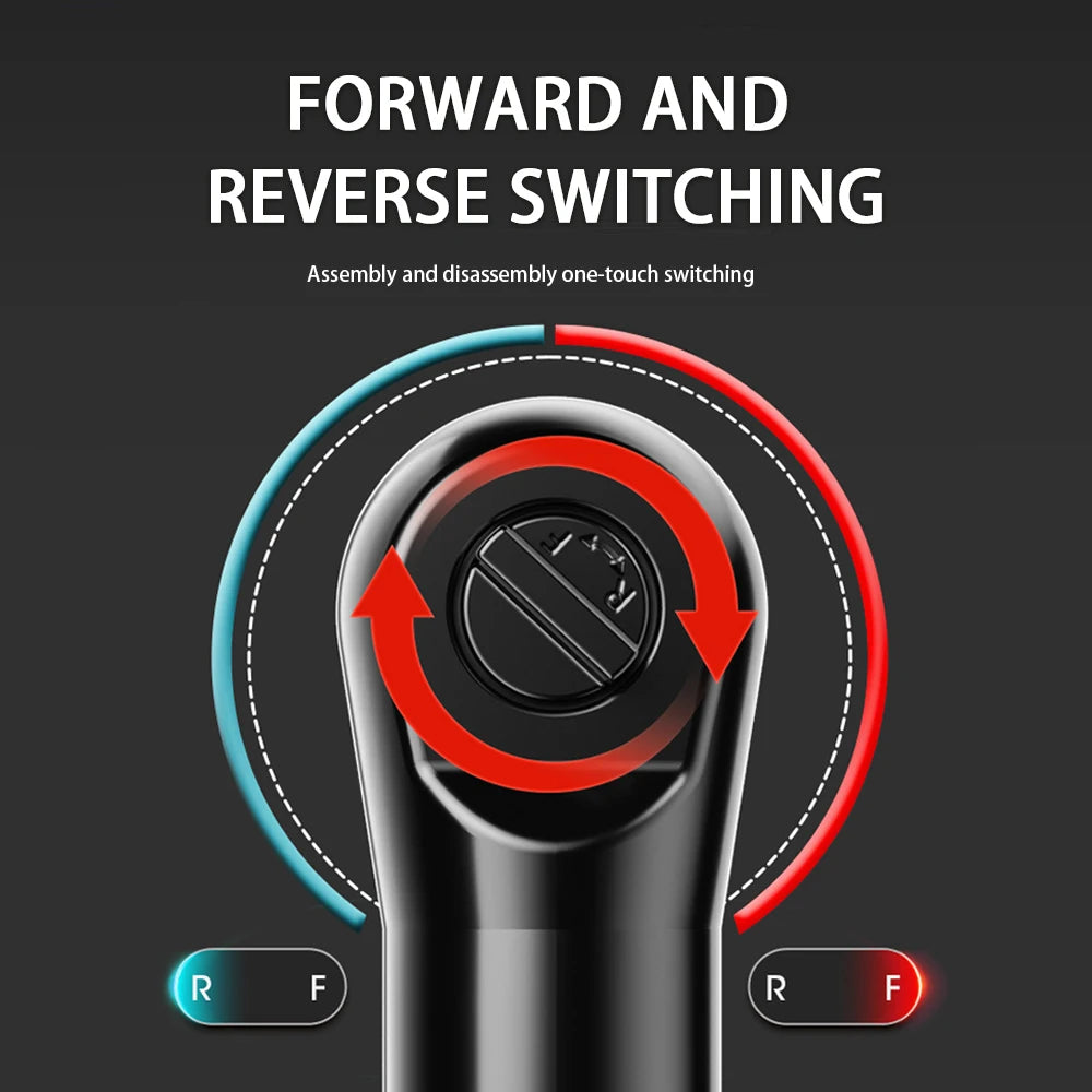 Extended 18V Cordless Electric Ratchet Wrench Set - Smarsty