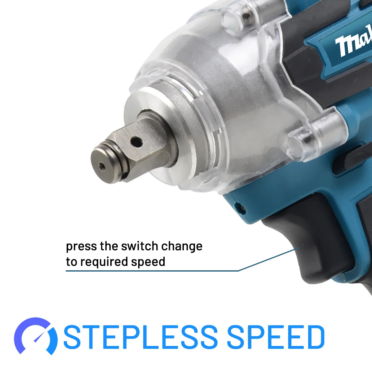 Cordless Brushless Electric Impact Wrench for Power Tools - Smarsty