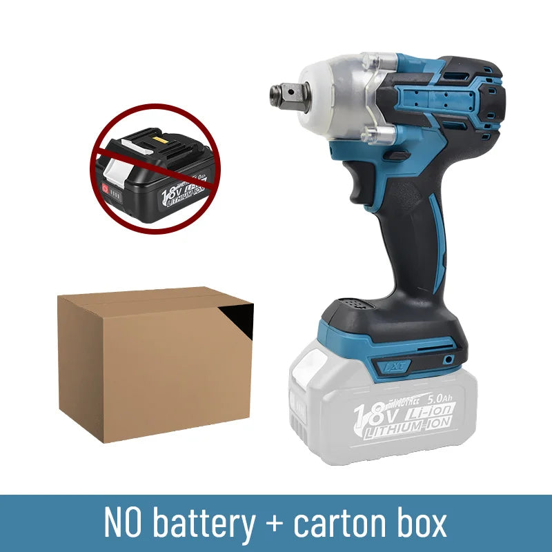 Cordless Brushless Electric Impact Wrench for Power Tools - Smarsty
