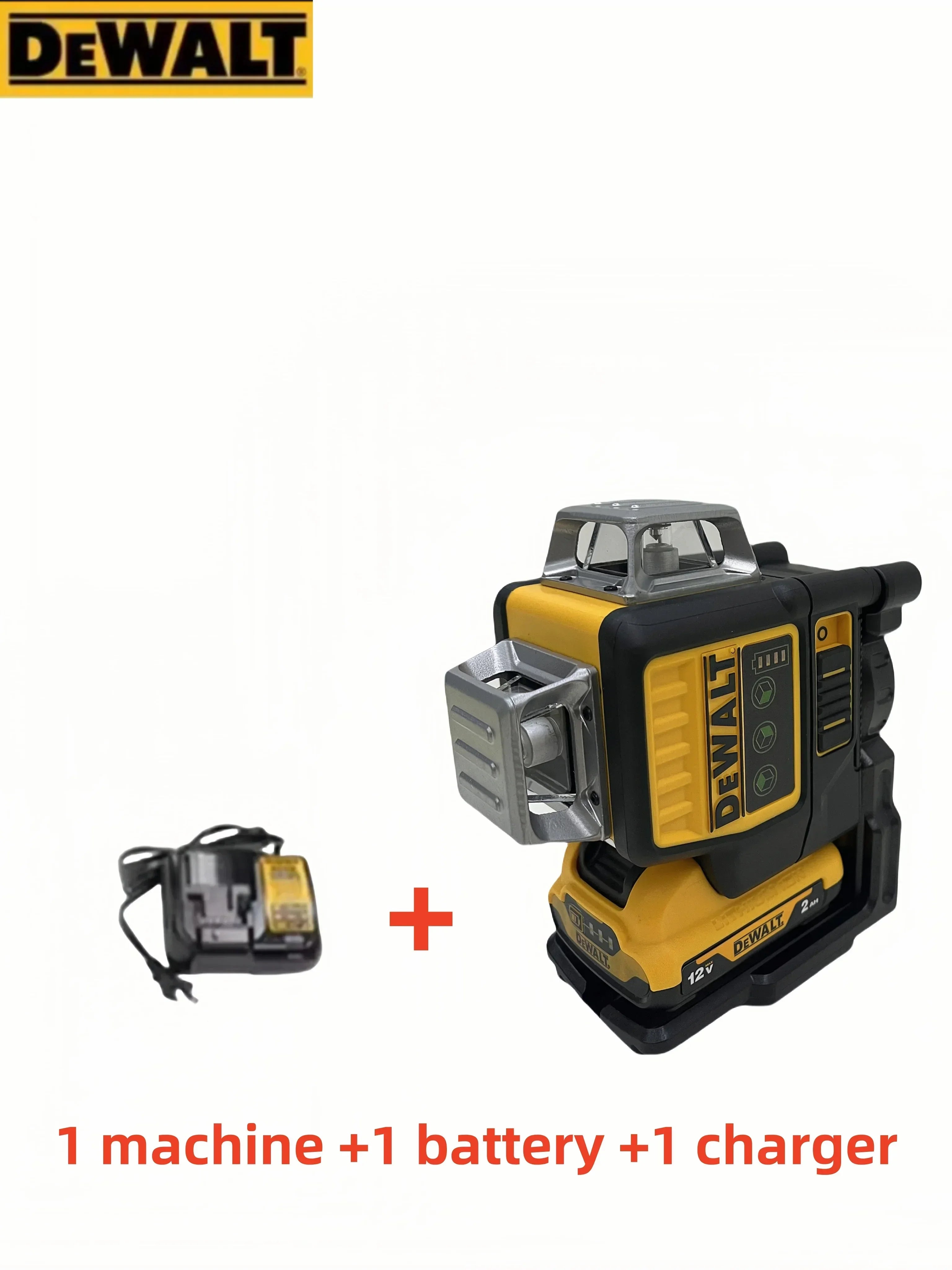 Dewalt 12 Line 360 Degree Laser Level With Lithium Battery - Smarsty