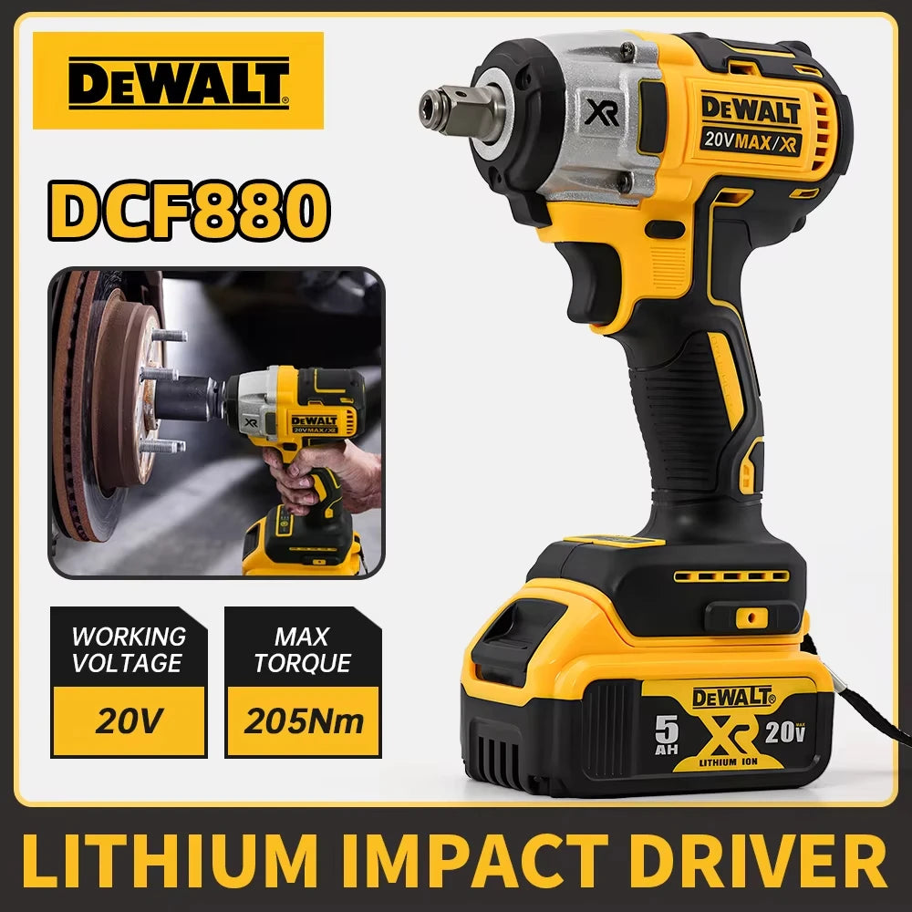Dewalt Cordless Impact Wrench 205Nm Compact Power Tool - Smarsty