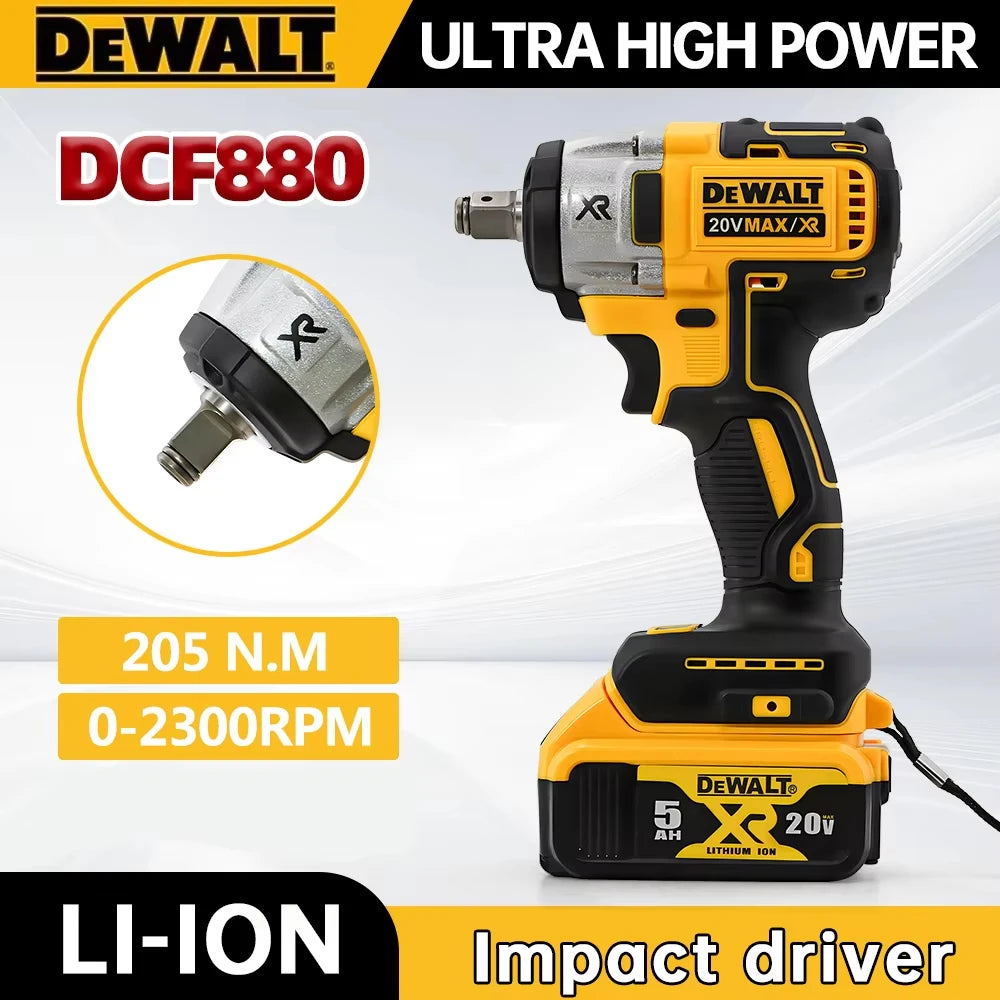 Dewalt Cordless Impact Wrench 205Nm Compact Power Tool - Smarsty