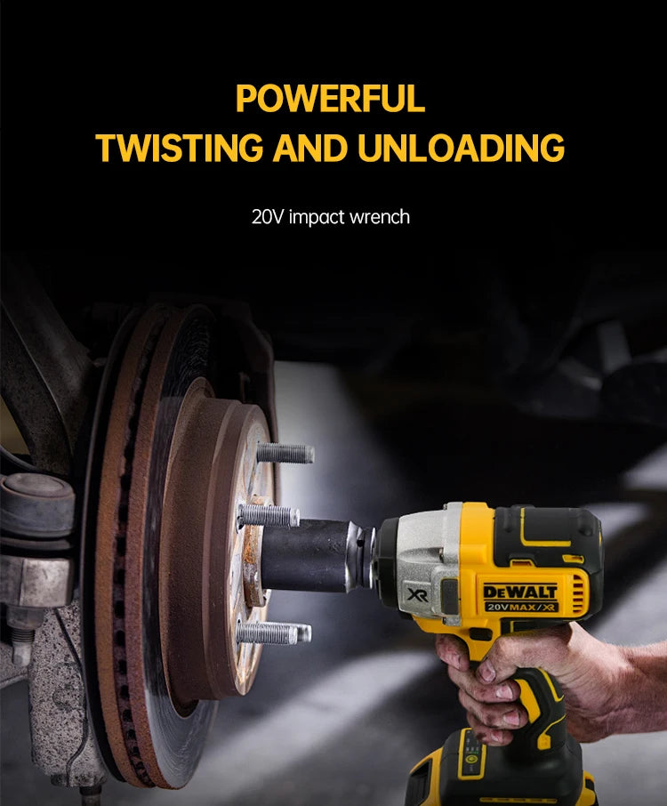 Dewalt Cordless Impact Wrench 205Nm Compact Power Tool - Smarsty