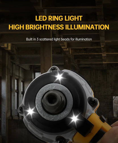 Dewalt Cordless Impact Wrench 205Nm Compact Power Tool - Smarsty