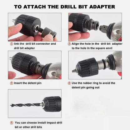 Brushless Impact Wrench 500Nm Cordless Electric Driver - Smarsty