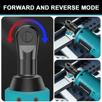 Cordless Brushless Electric Ratchet Wrench for Car Repairs - Smarsty