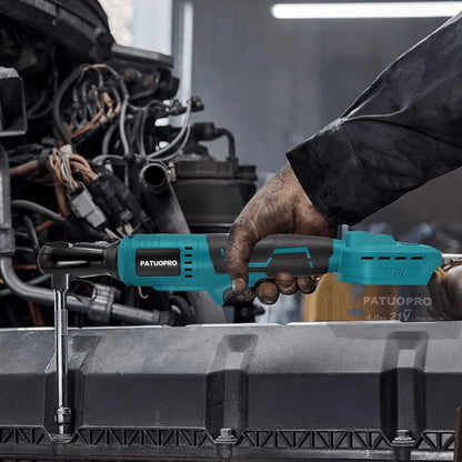 Cordless Brushless Electric Ratchet Wrench for Car Repairs - Smarsty