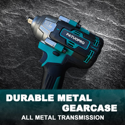 21V Brushless Electric Impact Wrench with High Torque - Smarsty
