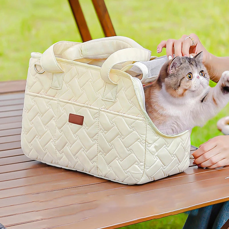 Portable Dog Cat Travel Backpack Carrier Tote - Smarsty