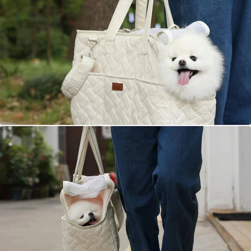 Portable Dog Cat Travel Backpack Carrier Tote - Smarsty